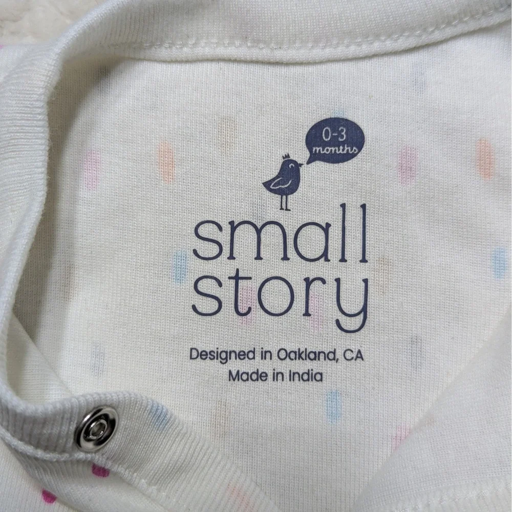 Baby‎ Girl Sleepers Bundle | Chick Pea & Small Story | 0–6 Months